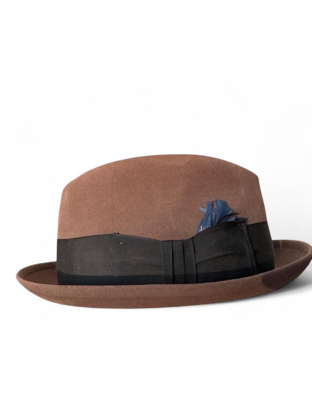 Sears Men's Brown and Black Hat